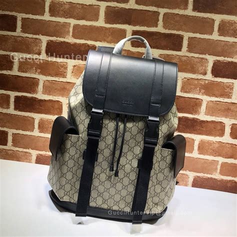 gucci gg supreme backpack fake|gucci gg canvas backpack.